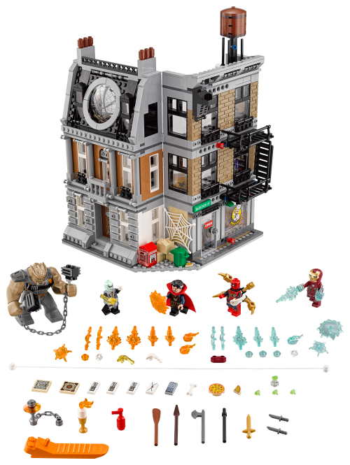 La resa dei conti al Sanctum Sanctorum — set LEGO 76108