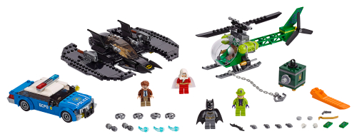Bat-aereo di Batman™ e la rapina dell’Enigmista — set LEGO 76120