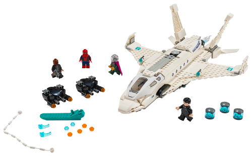 Il jet Stark e l’attacco del drone — set LEGO 76130