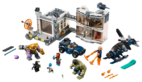 Avengers Compound Battle — LEGO set 76131
