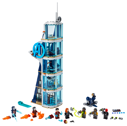 Battaglia sulla torre degli Avengers — set LEGO 76166