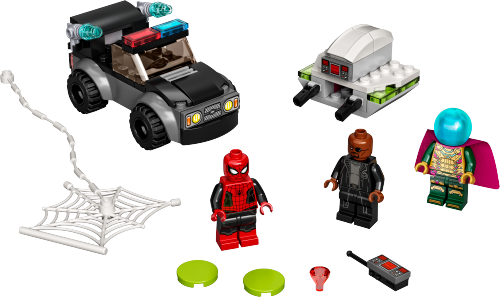 Spider-Man e l’attacco con il drone di Mysterio — set LEGO 76184