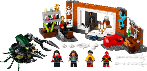 Spider-Man at the Sanctum Workshop — LEGO set 76185