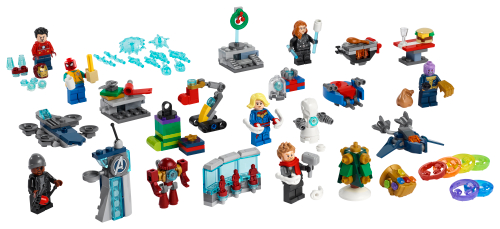 Calendario dell’Avvento The Avengers — set LEGO 76196