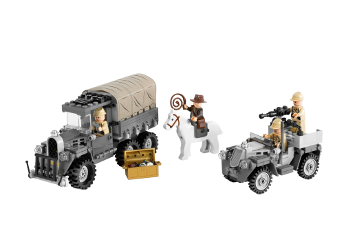 New Genuine LEGO German Soldier 4 Minifig Indiana Jones 7622 
