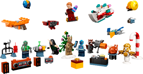 Calendario dell’Avvento Guardiani della Galassia — set LEGO 76231