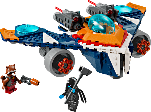 Rocket's Warbird vs. Ronan — LEGO set 76278