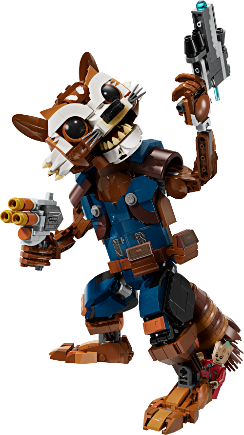 Rocket e Baby Groot — set LEGO 76282