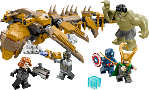 The Avengers vs. The Leviathan — LEGO set 76290