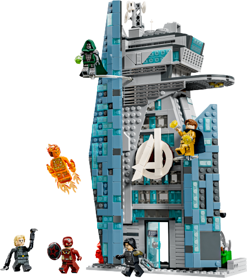 Caja de LEGO 76352 Nueva Torre Vengadores de Avengers: Doomsday