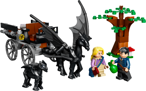 Thestral e carrozza di Hogwarts — set LEGO 76400
