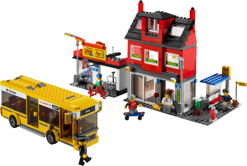 Strada di città — set LEGO 7641