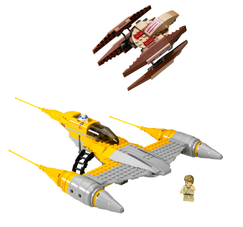 Naboo N-1 Starfighter™ e Vulture Droid™ — set LEGO 7660