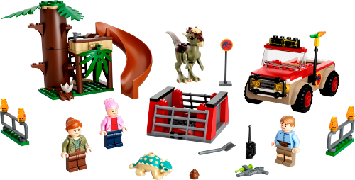 La fuga del dinosauro Stygimoloch — set LEGO 76939