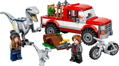 Blue & Beta Velociraptor Capture — LEGO set 76946