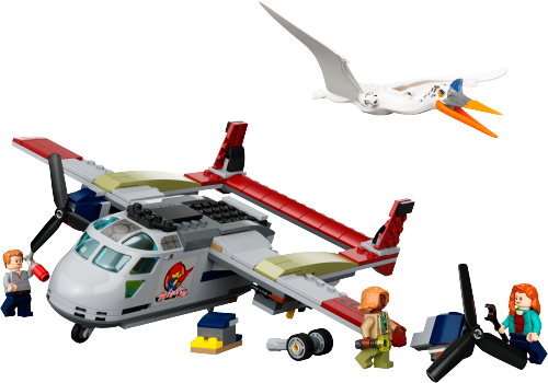Quetzalcoatlus: agguato aereo — set LEGO 76947