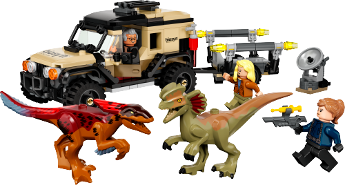 Pyroraptor & Dilophosaurus Transport — LEGO set 76951