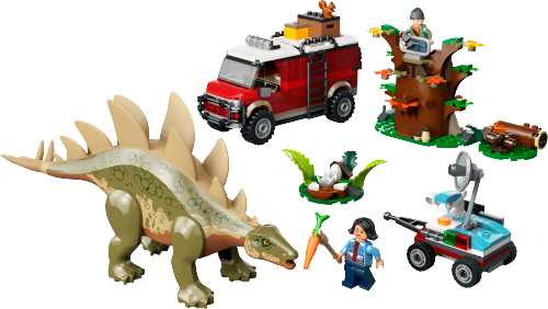 Missione dinosauro: scoperta dello stegosauro — set LEGO 76965