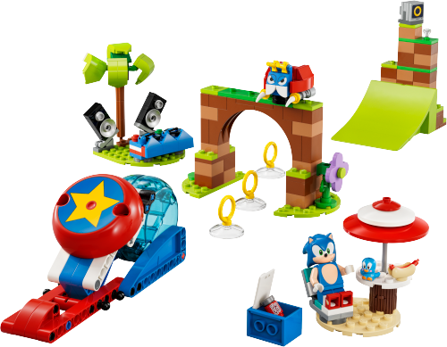 Sfida della sfera di velocità di Sonic — set LEGO 76990