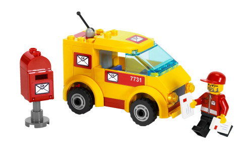 Camion postale — set LEGO 7731