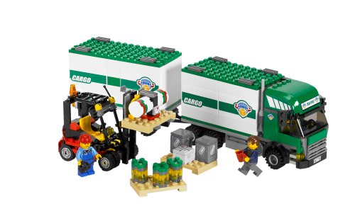 Autocarro con rimorchio — set LEGO 7733