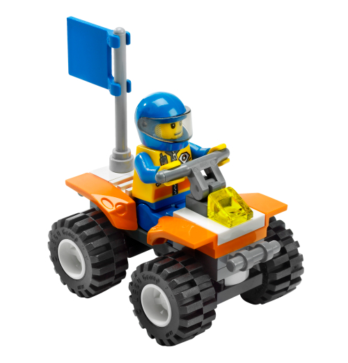 Coast Guard Quad Bike — LEGO set 7736