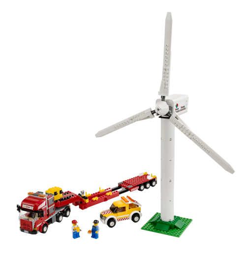 Wind Turbine Transport — LEGO set 7747