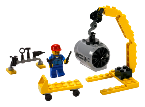 Meccanico Manutenzione Aeroplani — set LEGO 7901