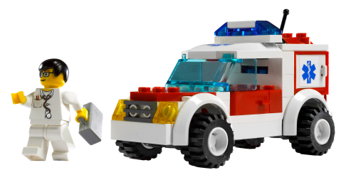 Auto di soccorso — set LEGO 7902