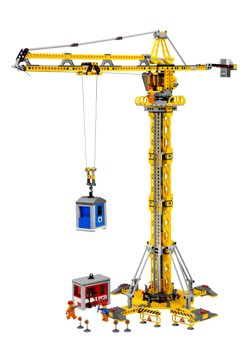 Building Crane 7905 - LEGO® City - Building Instructions