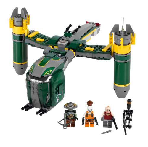 LEGO Star Wars Aurra Sing Minifigure 7930 Bounty Hunter w/ Dual Pistols