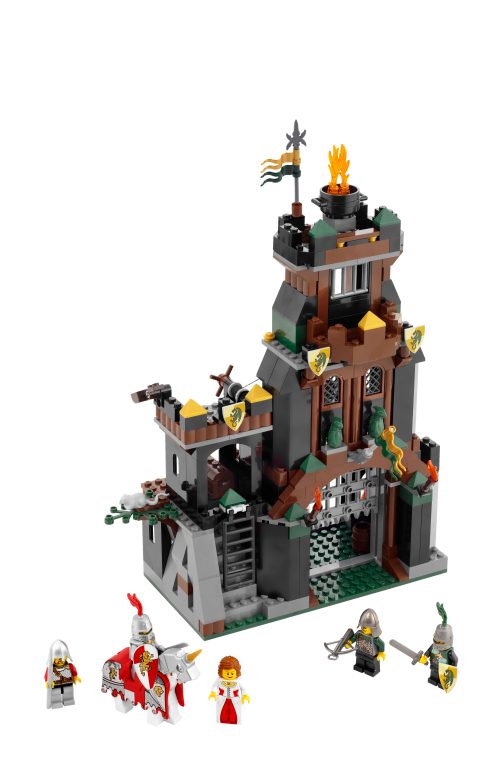 LEGO® Bauanleitung Kingsdoms Ritter 7947 Drachenfestung Instruction NEU 25 