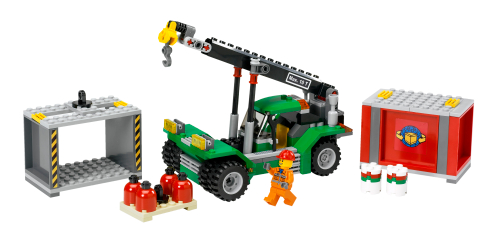 Movimentazione container — set LEGO 7992