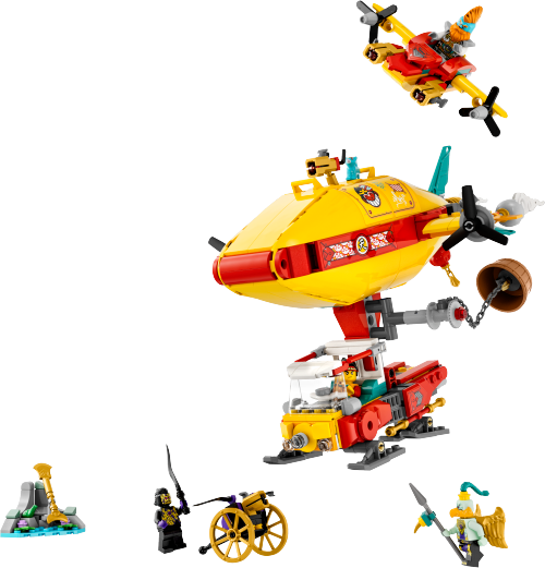 Cloud Airship di Monkie Kid — set LEGO 80046