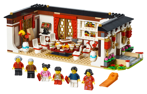 Le dîner du Nouvel an chinois 80101 - LEGO® Chinese Festivals -  Instructions de montage - Service client -  FR