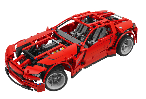 Supercar — LEGO set 8070