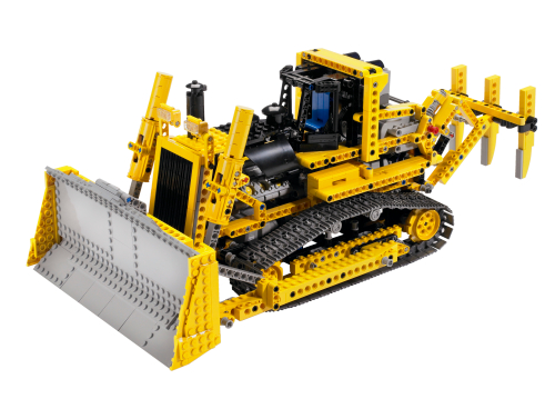 Motorized Bulldozer — LEGO set 8275