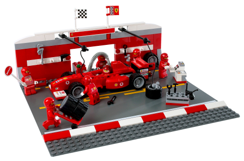Ferrari F1 Pit Set 8375 - LEGO® Ferrari™ - Building Instructions