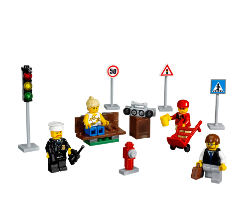 City personaggi e accessori — set LEGO 8401
