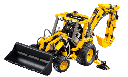 Back-hoe Loader 8455 - LEGO® Technic - Building Instructions - Customer  Service - LEGO.com US