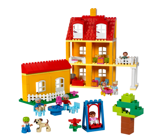 Caja de LEGO 9091 Set de casa de juegos