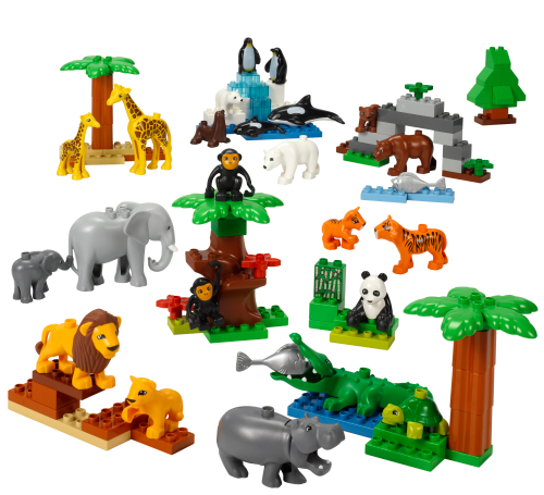 Caja de LEGO 9218 Set Animales Salvajes