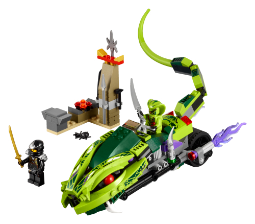 La scorpiomoto di Lasha — set LEGO 9447