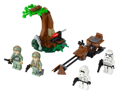 Endor™ Rebel Trooper™ & Imperial Trooper™ Battle Pack — set LEGO 9489